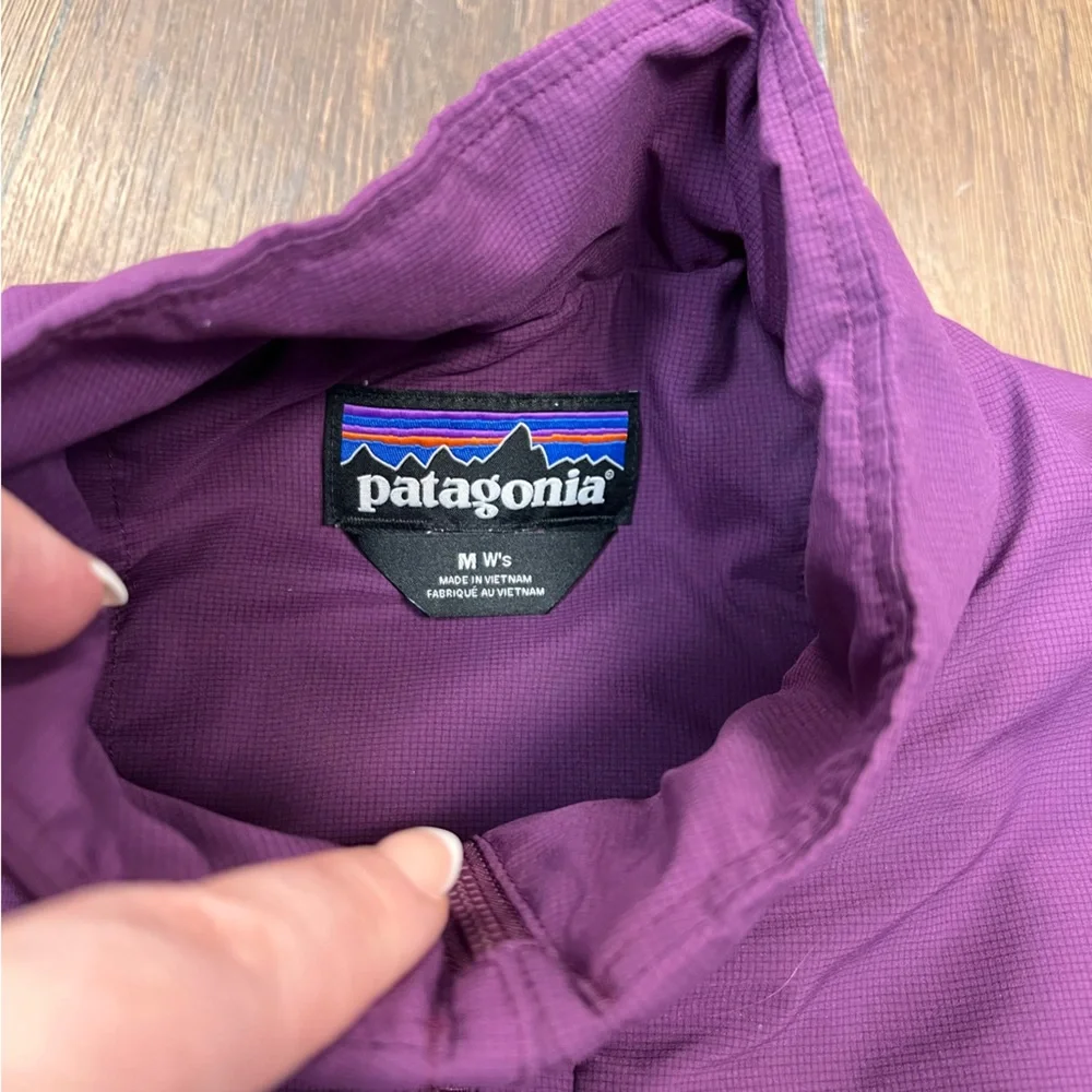Patagonia Nano‎ Air Light Purple Primaloft Insulated Vest SZ MED - Picture 5 of 6